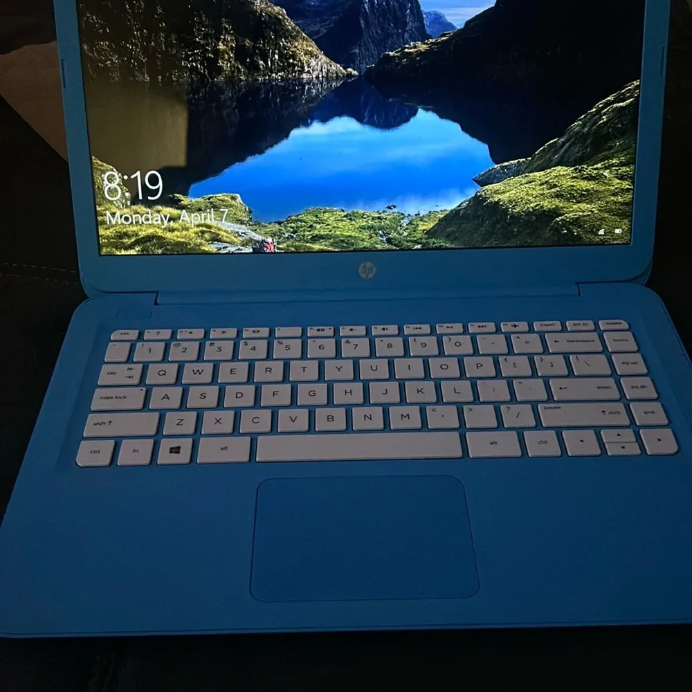 HP Blue Laptop